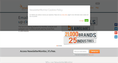 Desktop Screenshot of newslettermonitor.com